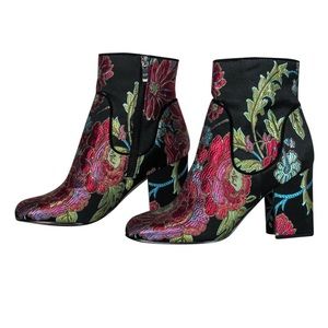 Floral Boots